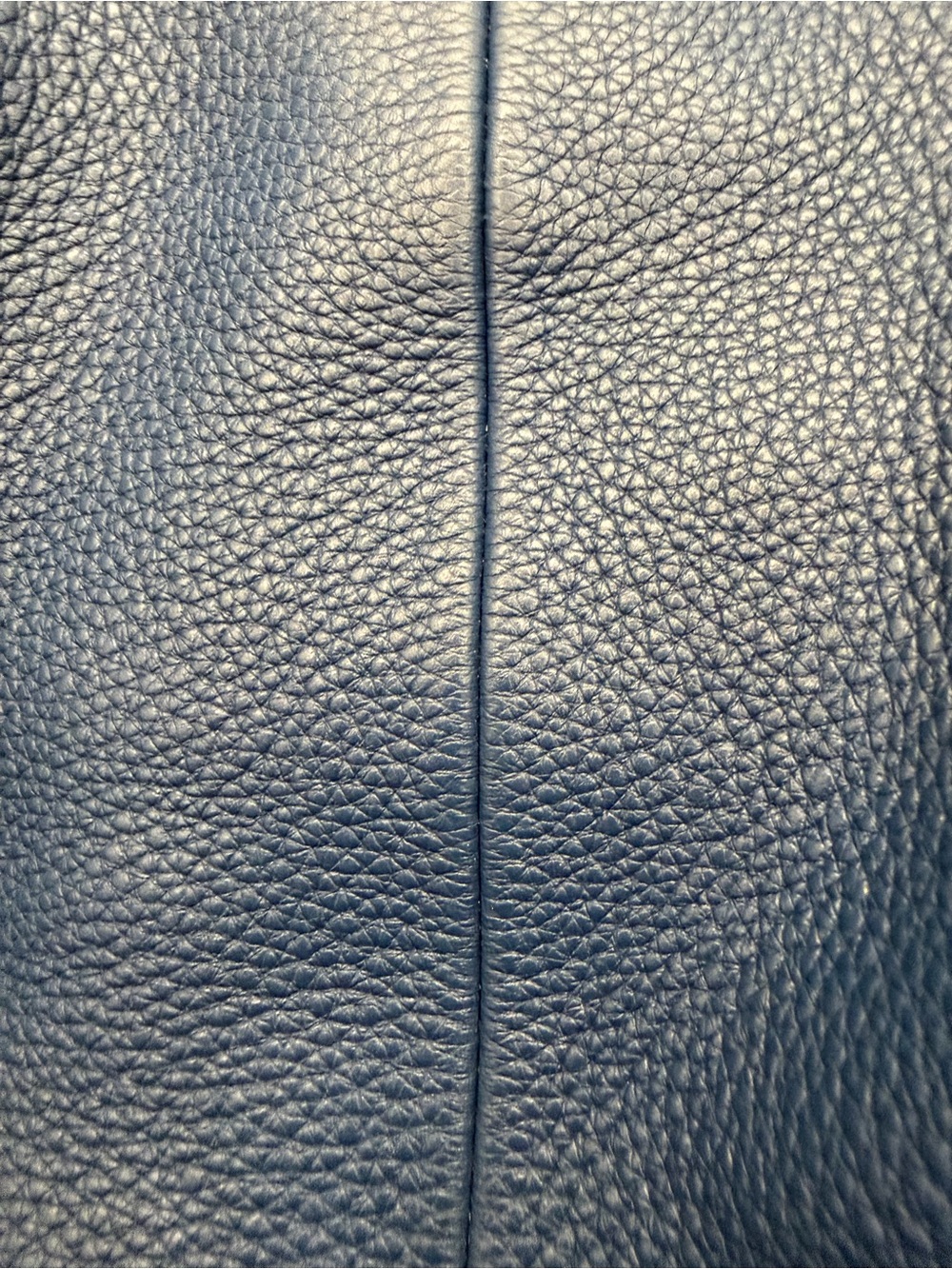 Coach Madison Phoebe Blue Pebbled Leather Shoulder Bag - Picture 5 of 5